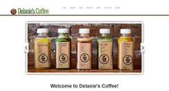 Desktop Screenshot of delaniescoffee.com